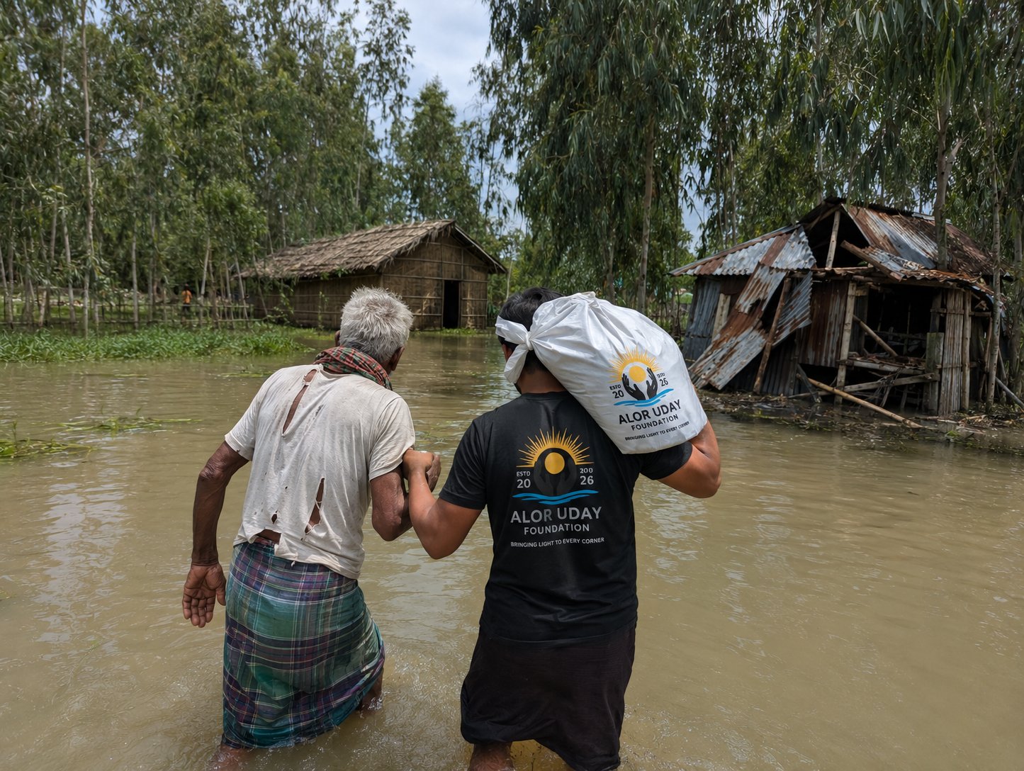 Make Homeless to Home — flood relief
